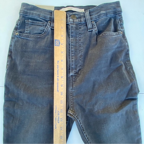 NEW Hudson Centerfold High Rise Skinny Zippered Ankle jeans size 26 2 - Picture 2 of 11